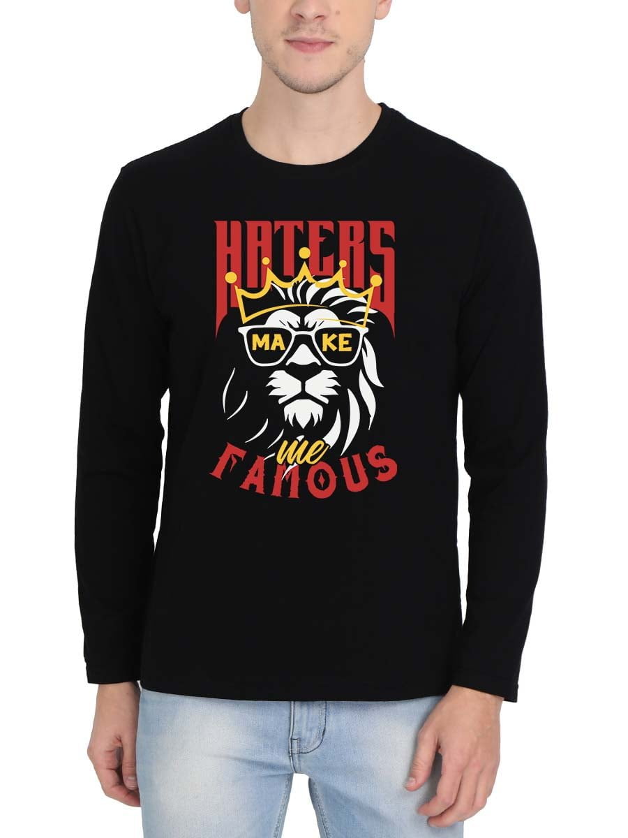 Haters Make Me Famous Black T-Shirt