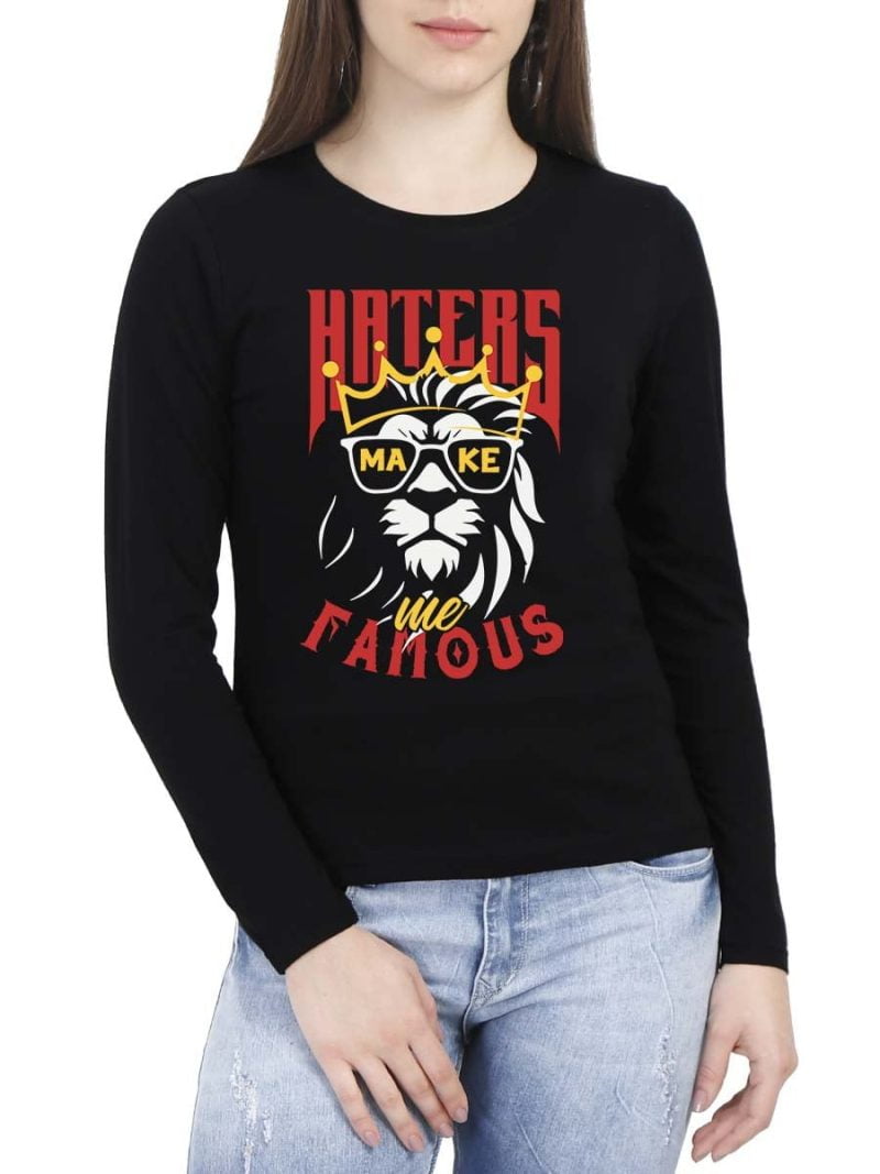 Haters Make Me Famous Black T-Shirt