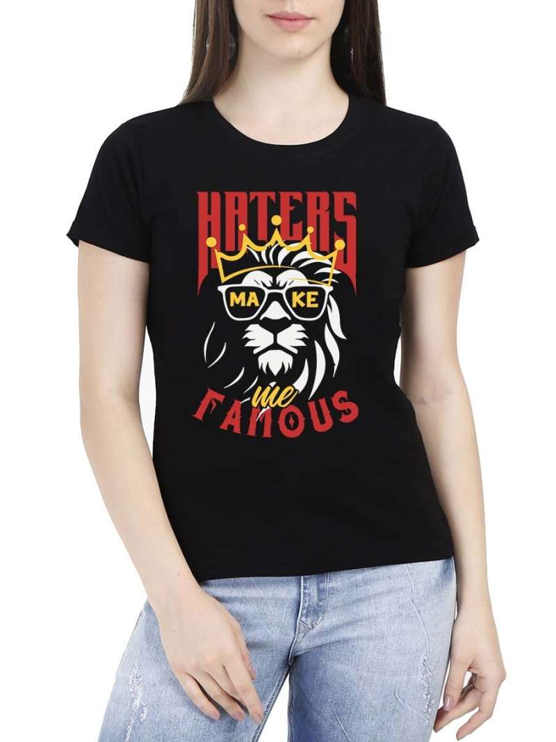 Haters Make Me Famous Black T-Shirt