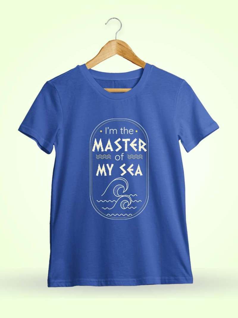 I'm The Master Of My Sea Quotes T-Shirt
