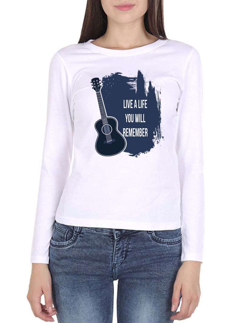 Live A Life You Will Remember Quotes T-Shirt