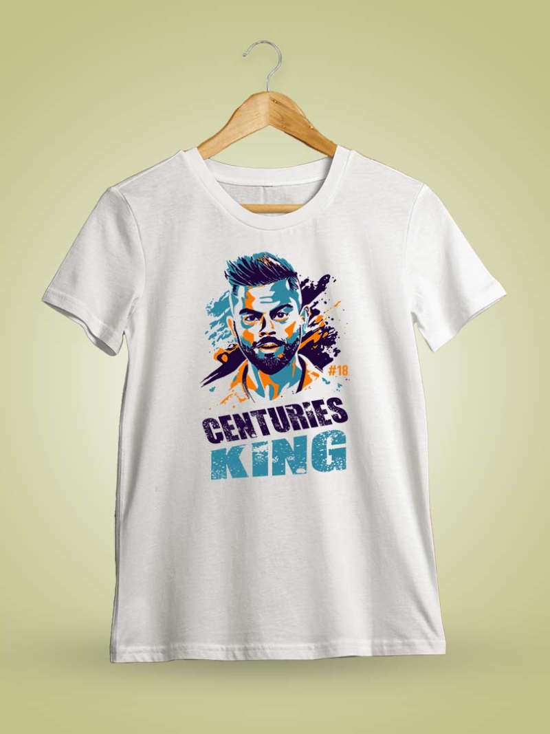 Centuries King Virat Kohli T-Shirt