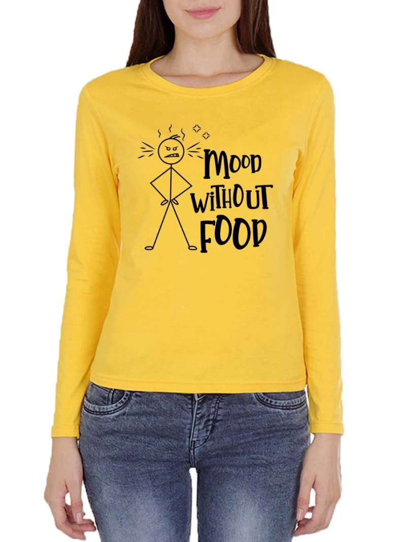 Mood Without Food Fun T-Shirt