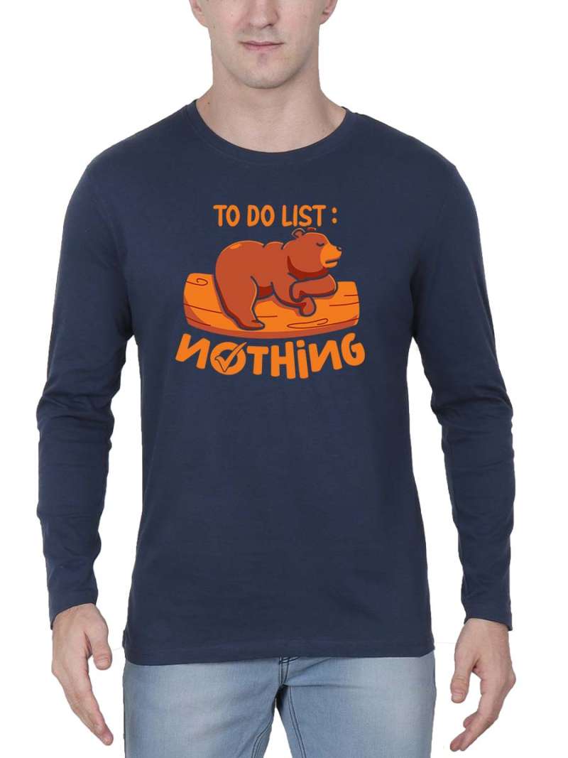 To Do List Nothing Fun T-Shirt