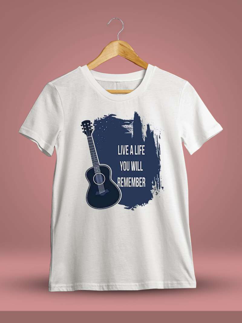 Live A Life You Will Remember Quotes T-Shirt