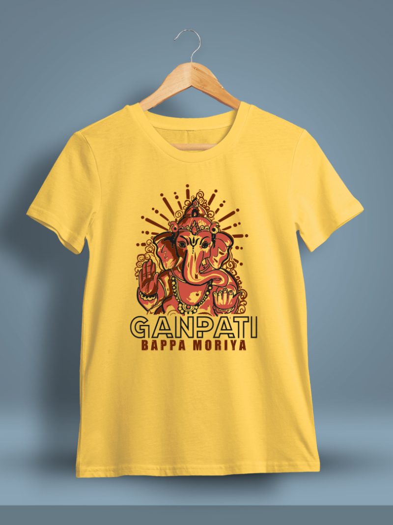 Ganpati Bappa Moriya Ganesh T-Shirt