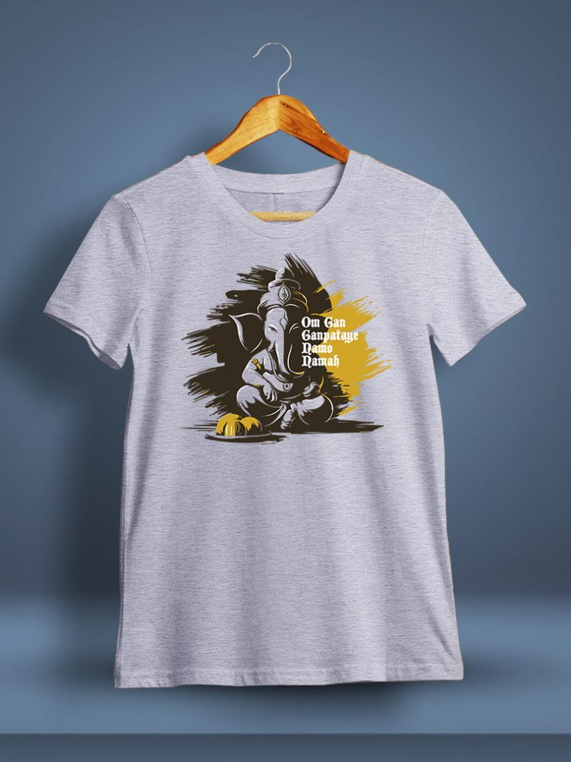Om Gan Ganpataye Namo Namah Ganesh T-Shirt