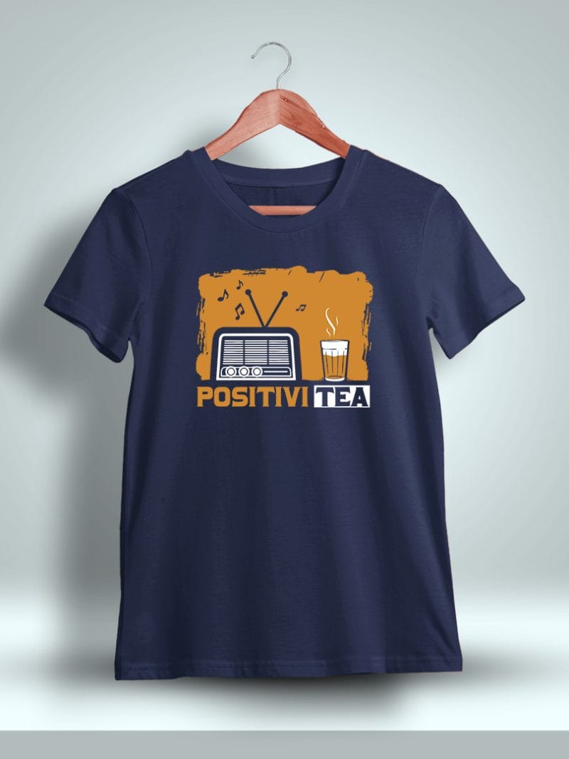Positivitea Chai T-Shirt For Men - Half Sleeve