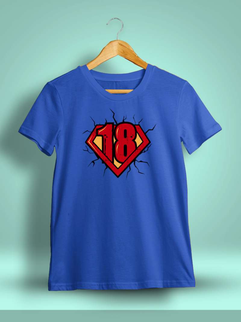Virat Kohli 18 T-Shirt For Men - Half Sleeve