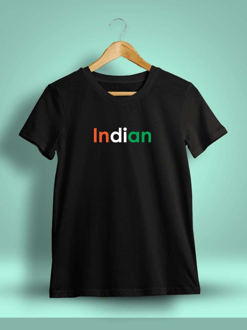 Indian Printed T-Shirt For Men - Half sleeve
