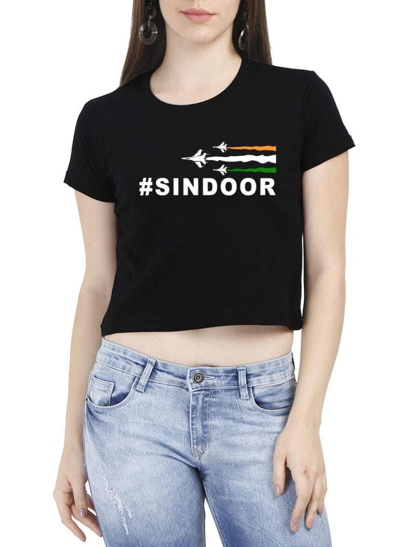 Sindoor Crop Top For Women